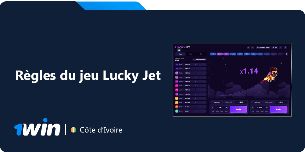 Règles du jeu Lucky Jet